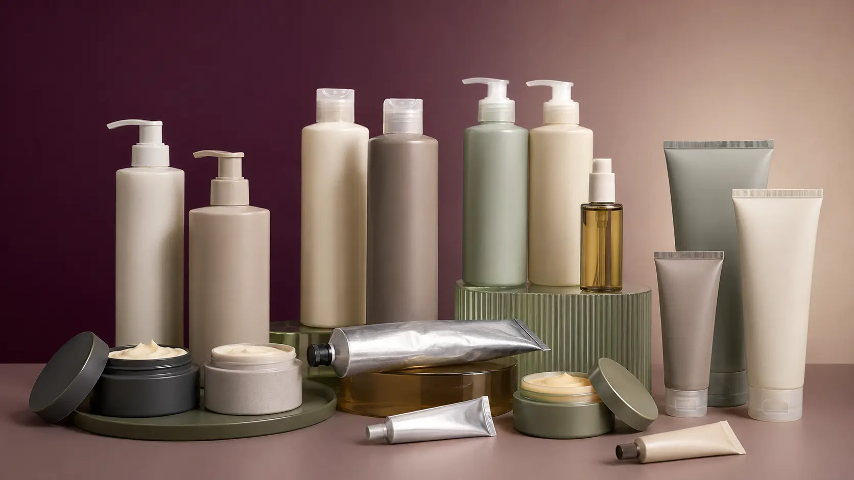 Illustrative wholesale assortment of hair, tattoo and hand-care products