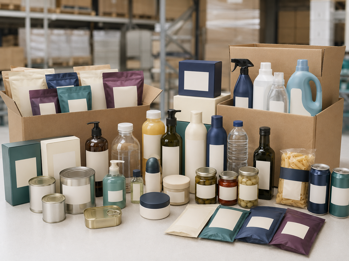 FMCG wholesale product assortment